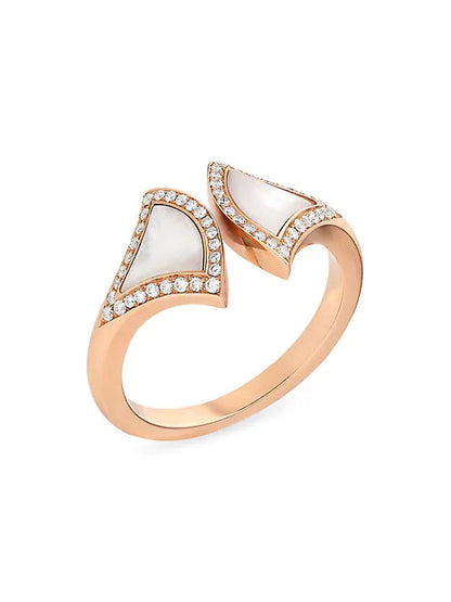 [Valéa jewellery]DREAM MOP DIAMOND OPEN RING