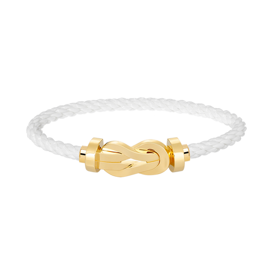 [Valéa jewellery]CHANCE LARGE 8 FIGURE BUCKLE NO DIAMOND BRACELET GOLD