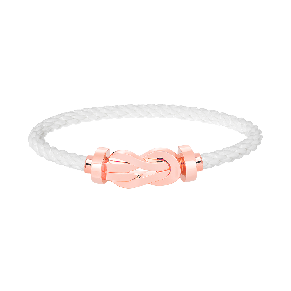 [Valéa jewellery]CHANCE LARGE 8 FIGURE BUCKLE NO DIAMOND BRACELET ROSE GOLD