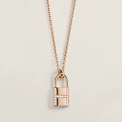 [Valéa jewellery]HM ADVANCED NICHE LOCK HEAD NECKLACE DIAMONDS