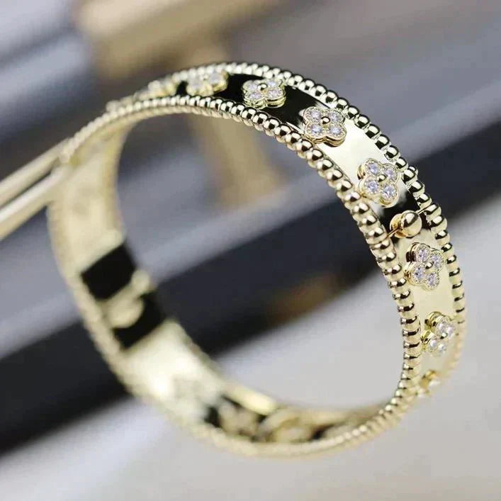 [Valéa jewellery]CLOVER BRACELET 8MM DIAMONDS