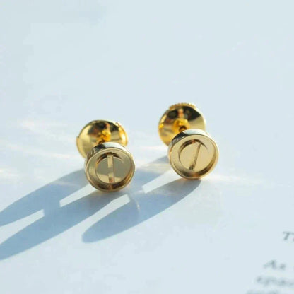 [Valéa jewellery]LOVE EARRINGS GOLD 10MM