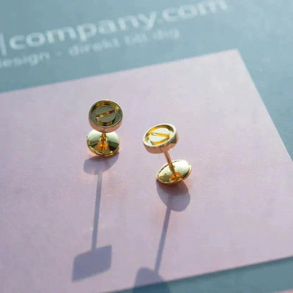 [Valéa jewellery]LOVE EARRINGS GOLD 10MM