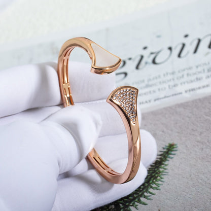 [Valéa jewellery]DREAM BRACELET OPEN PINK GOLD MOP DIAMOND