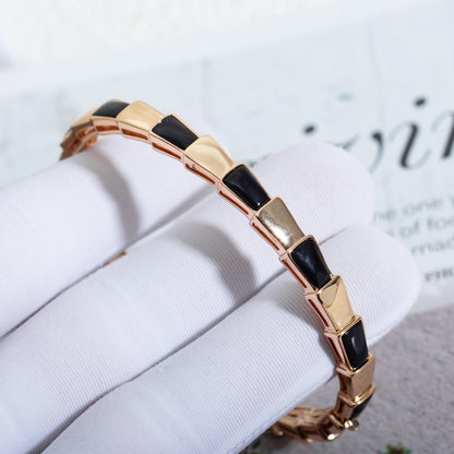 [Valéa jewellery]SERPENTI BRACELET PINK GOLD ONYX