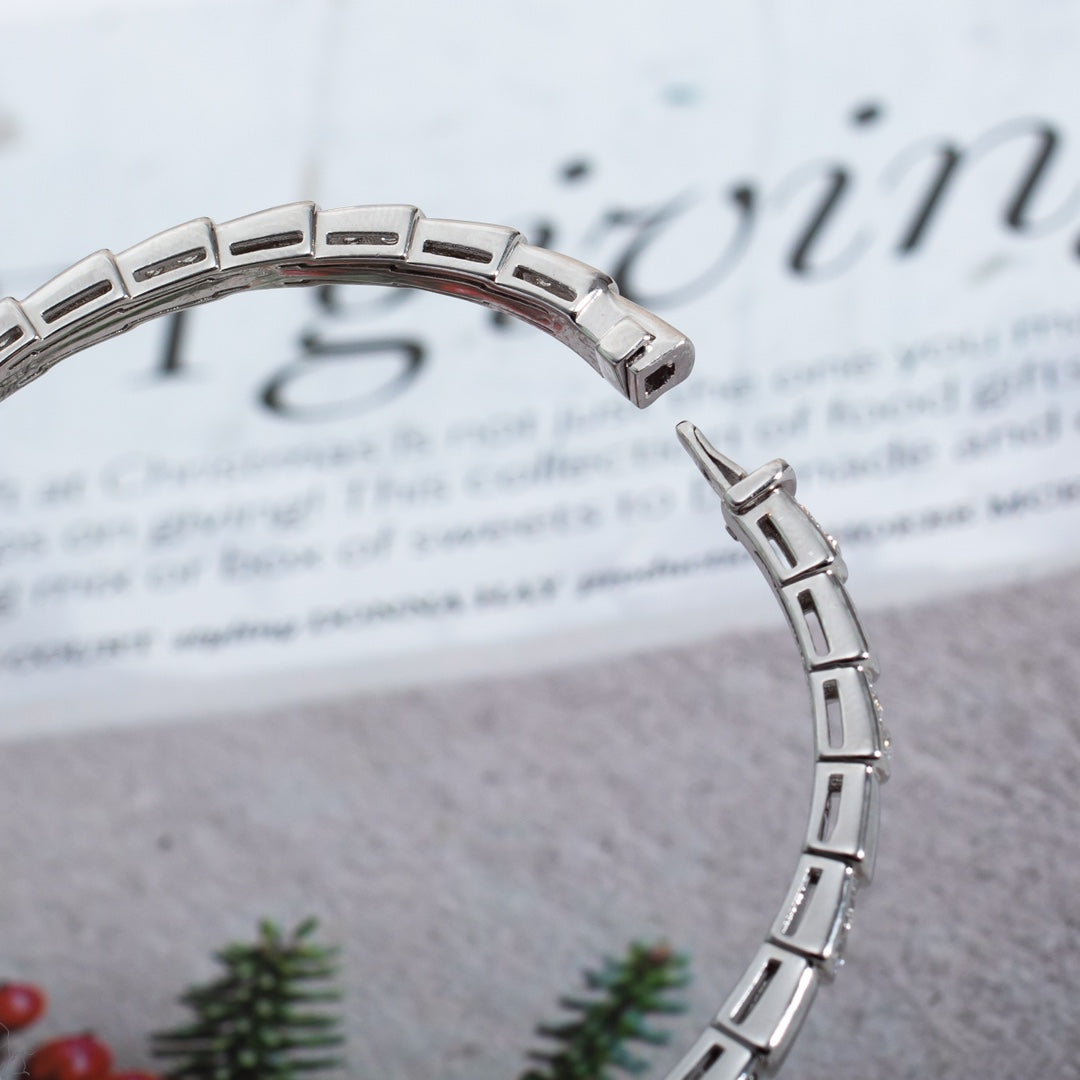 [Valéa jewellery]SERPENTI BRACELET SILVER DIAMOND