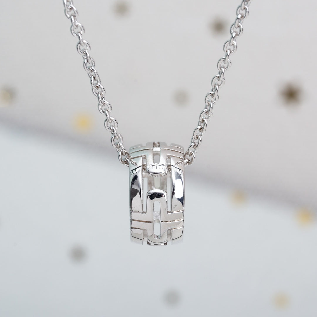 [Valéa jewellery]PARENTESI NECKLACE SILVER