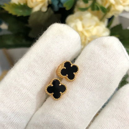 [Valéa jewellery]CLOVER MINI GOLD EARRINGS