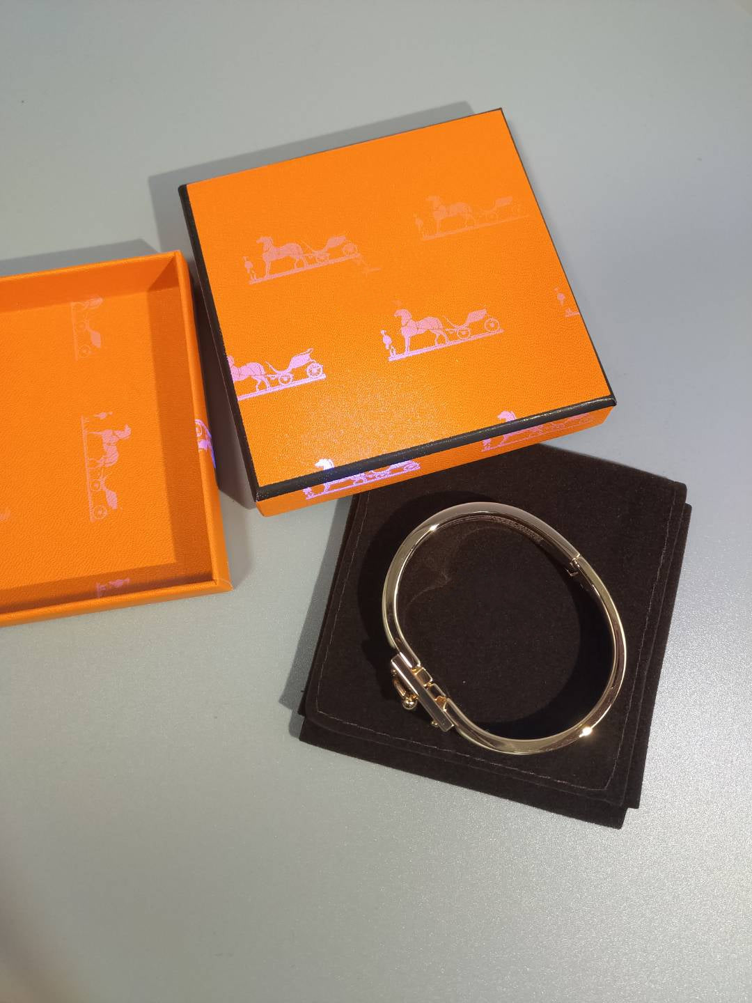 [Valéa jewellery]H ORANGE BRACELET