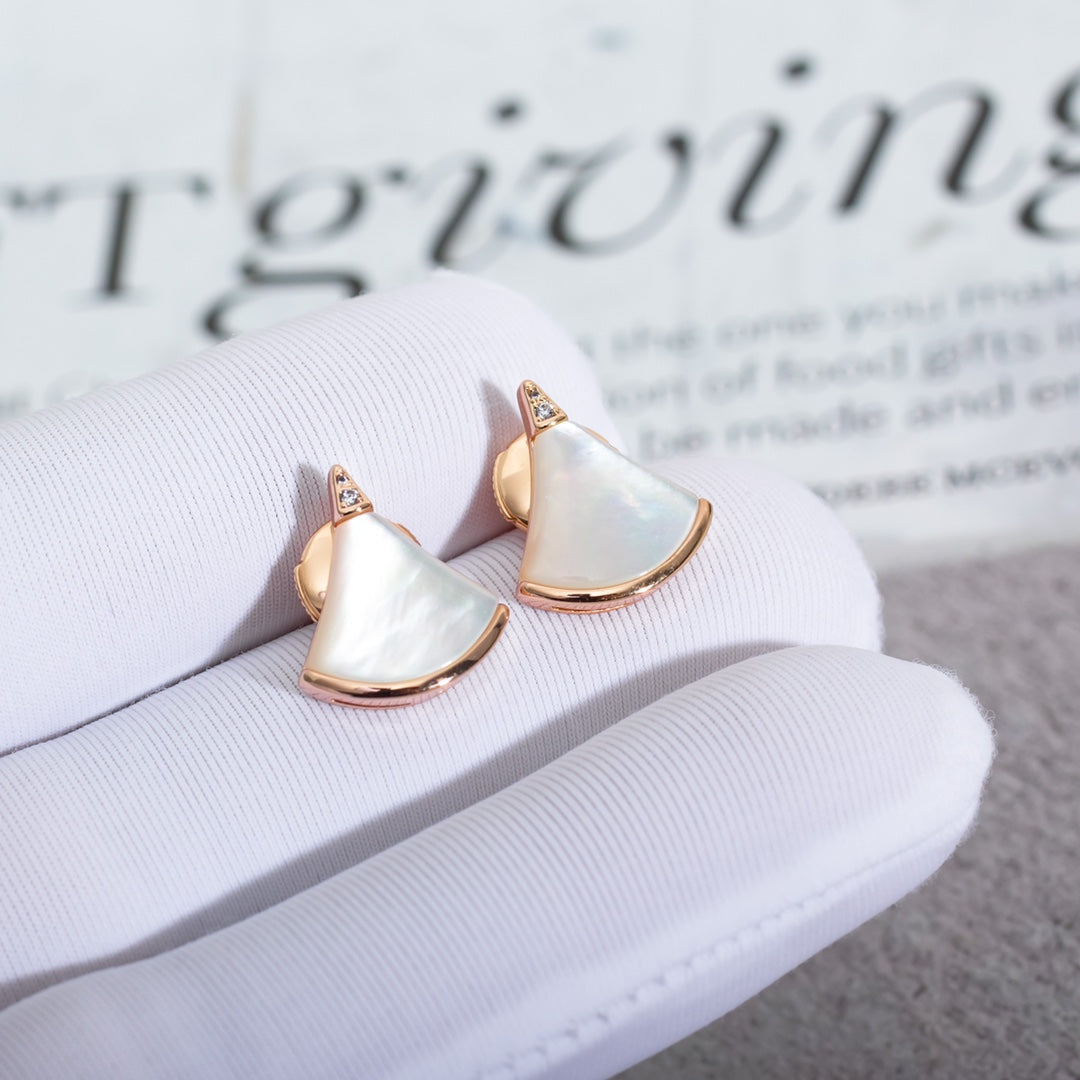 [Valéa jewellery]DIVAS DREAM EARRINGS PINK GOLD