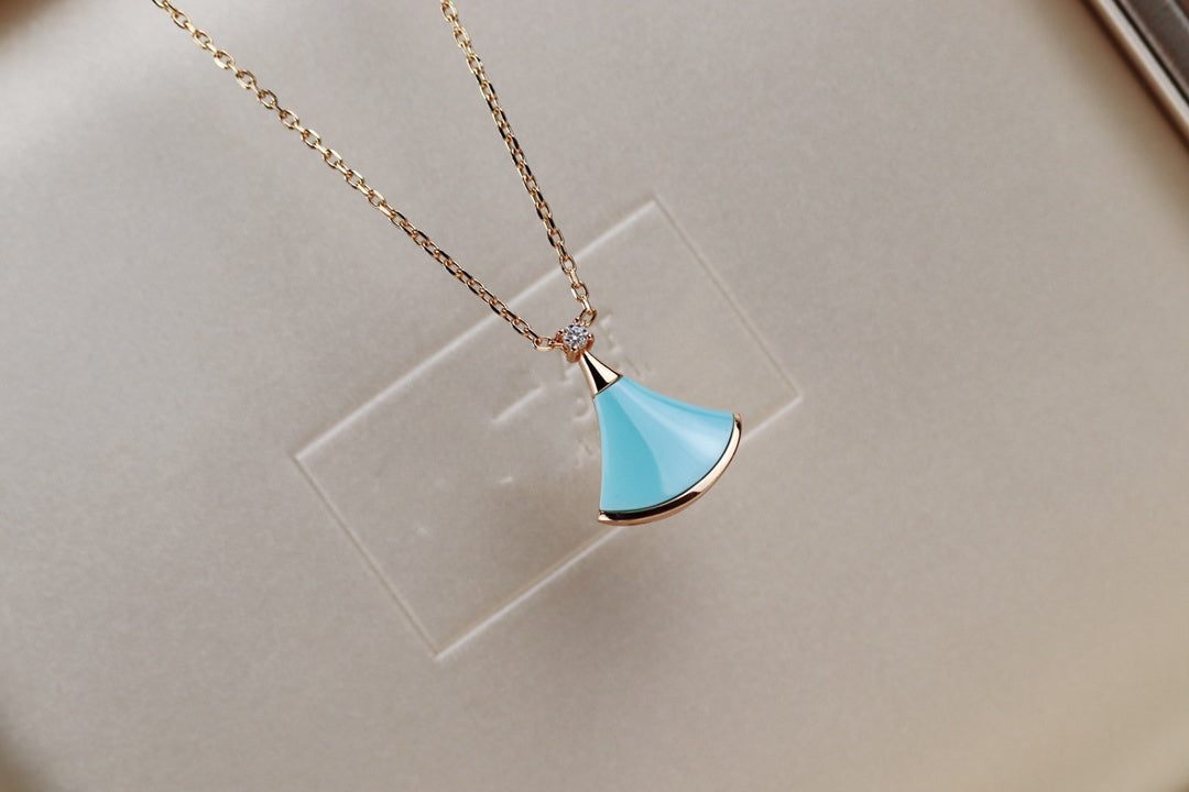 [Valéa jewellery]DREAM NECKLACE TURQUOISE PINK GOLD