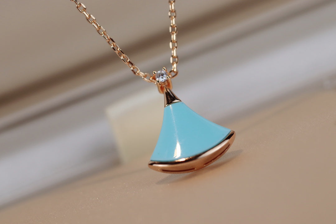 [Valéa jewellery]DREAM NECKLACE TURQUOISE PINK GOLD