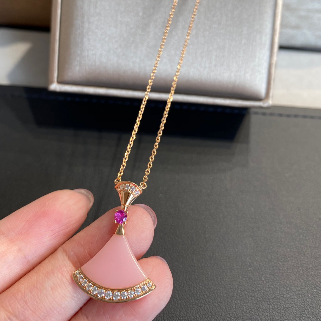 [Valéa jewellery]DREAM NECKLACE PINK OPAL