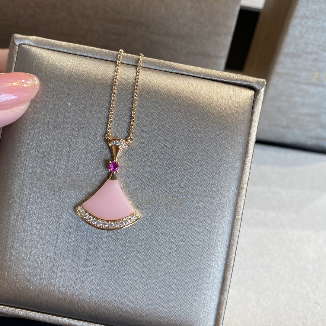 [Valéa jewellery]DREAM NECKLACE PINK OPAL