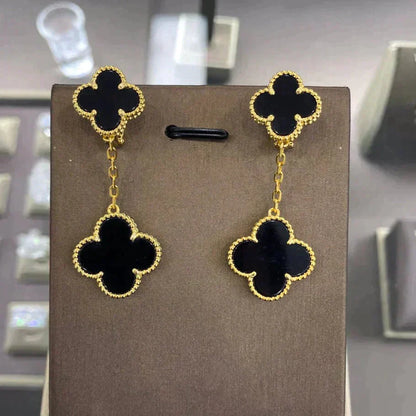 [Valéa jewellery]CLOVER 2 MOTIFS  EARRINGS (MULTIPLE CHOICESC