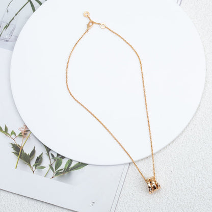 [valéa jewellery]SERPENTI PINK GOLD NECKLACE DIAMOND