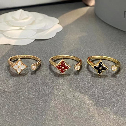 [valéa jewellery]STAR 1 DIAMOND OPEN RING