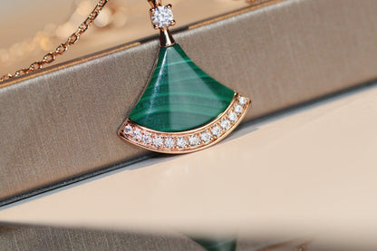 [Valéa jewellery]DREAM NECKLACE MALACHITE DIAMOND