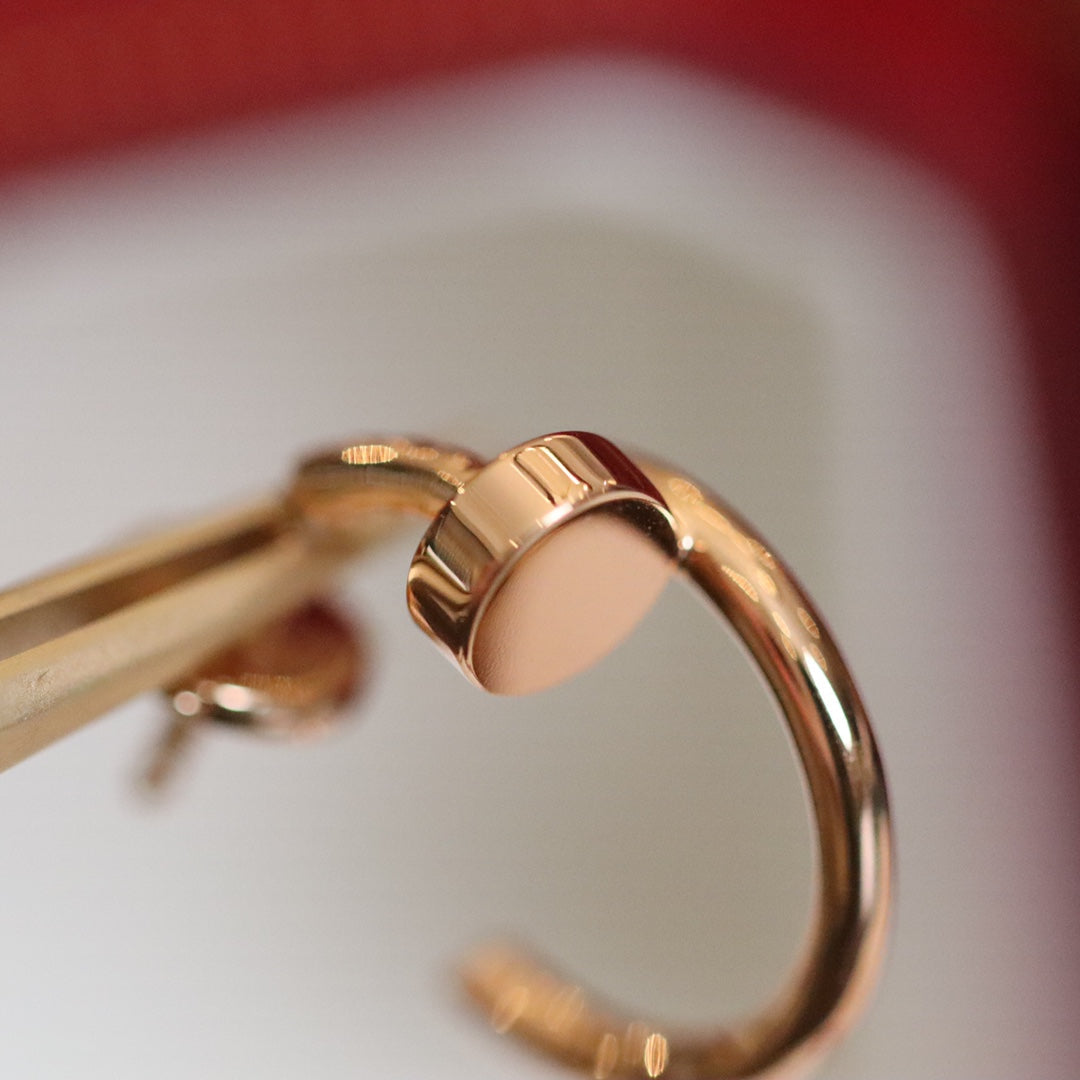 [Valéa jewellery]JUSTE EARRINGS PINK GOLD