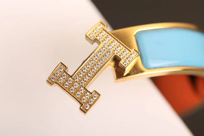 [Valéa jewellery]H CLOUD BLUE BRACELET GOLD DIAMOND