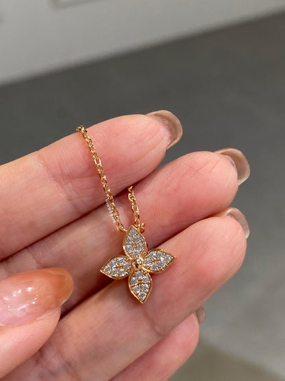 [valéa jewellery]STAR DIAMOND NECKALCE