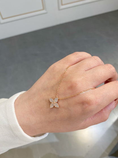 [valéa jewellery]STAR DIAMOND NECKALCE