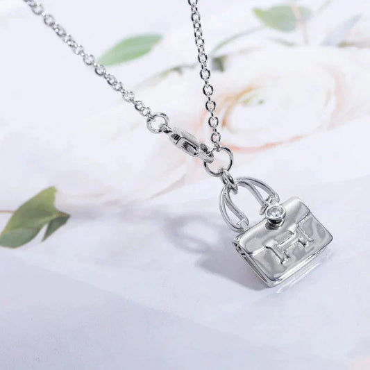 [Valéa jewellery]AMULETTE PEDANT SILVER NECKLACE