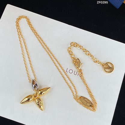 [Valéa jewellery]LOUISETTE PEDANT GOLD NECKLACE