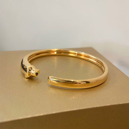 [Valéa jewellery]PANTHERE GOLD OPEN BRACELET