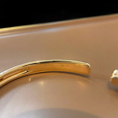 [Valéa jewellery]PANTHERE GOLD OPEN BRACELET