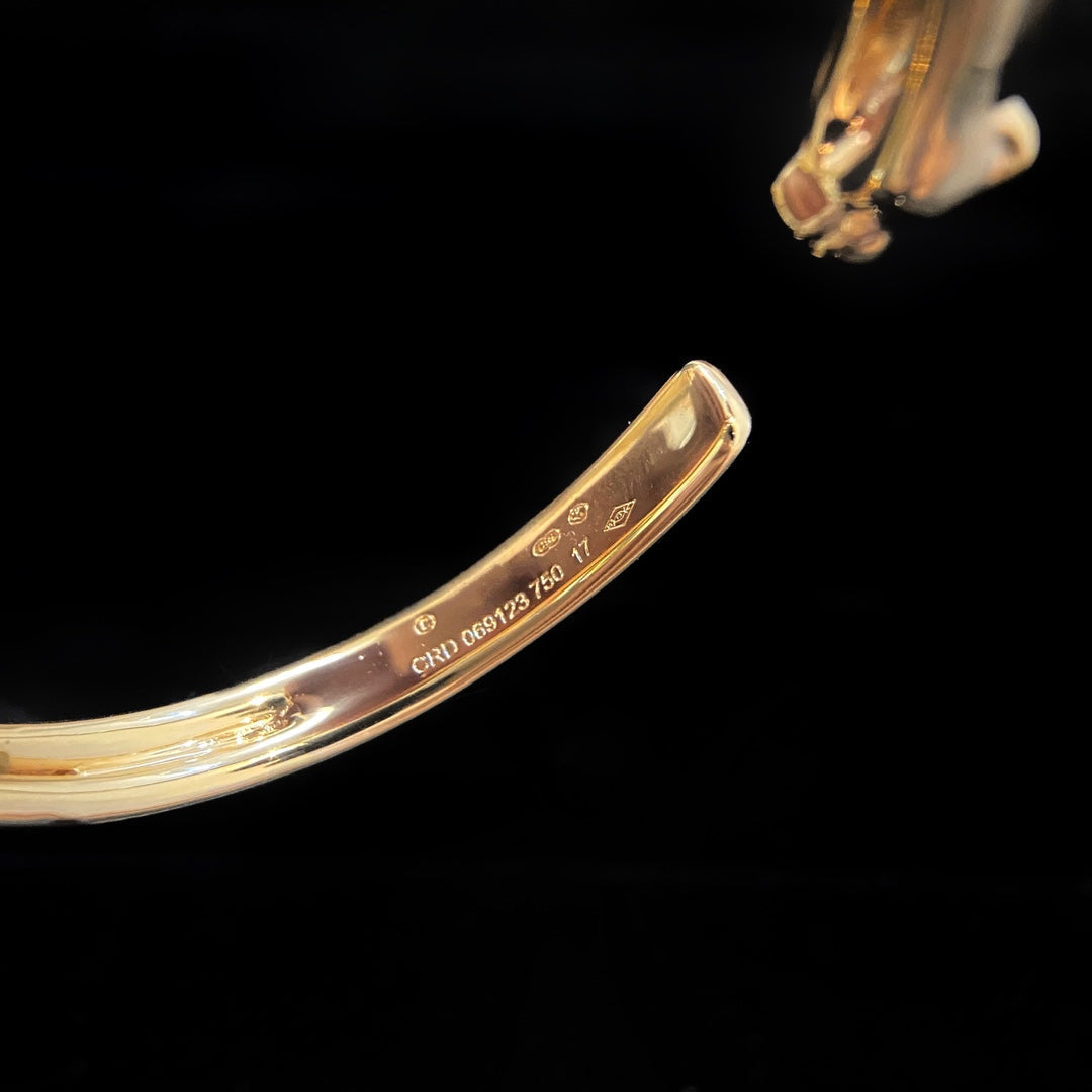 [Valéa jewellery]PANTHERE GOLD OPEN BRACELET