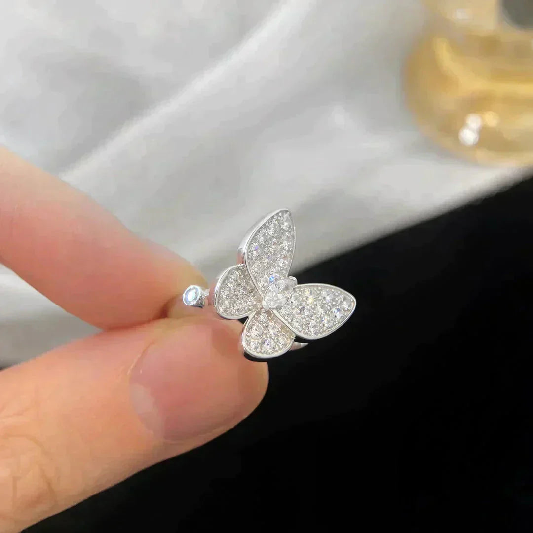 [Valéa jewellery]BUTTERFLY DIAMOND RING