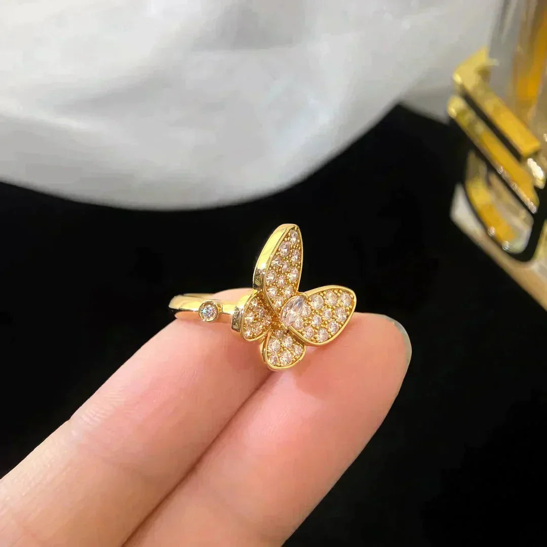 [Valéa jewellery]BUTTERFLY DIAMOND RING