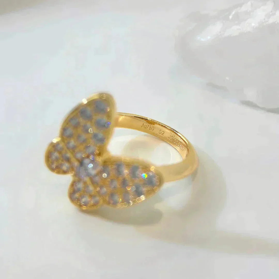 [Valéa jewellery]BUTTERFLY DIAMOND RING