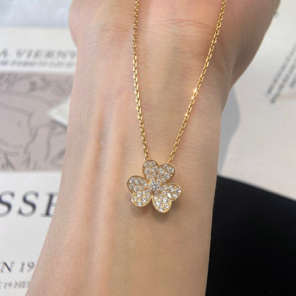 [Valéa jewellery]FLOWER DIAMOND NECKLACE