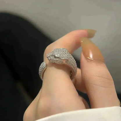 [Valéa jewellery]PANTHERE 5.5MM ALL DIAMOND RING