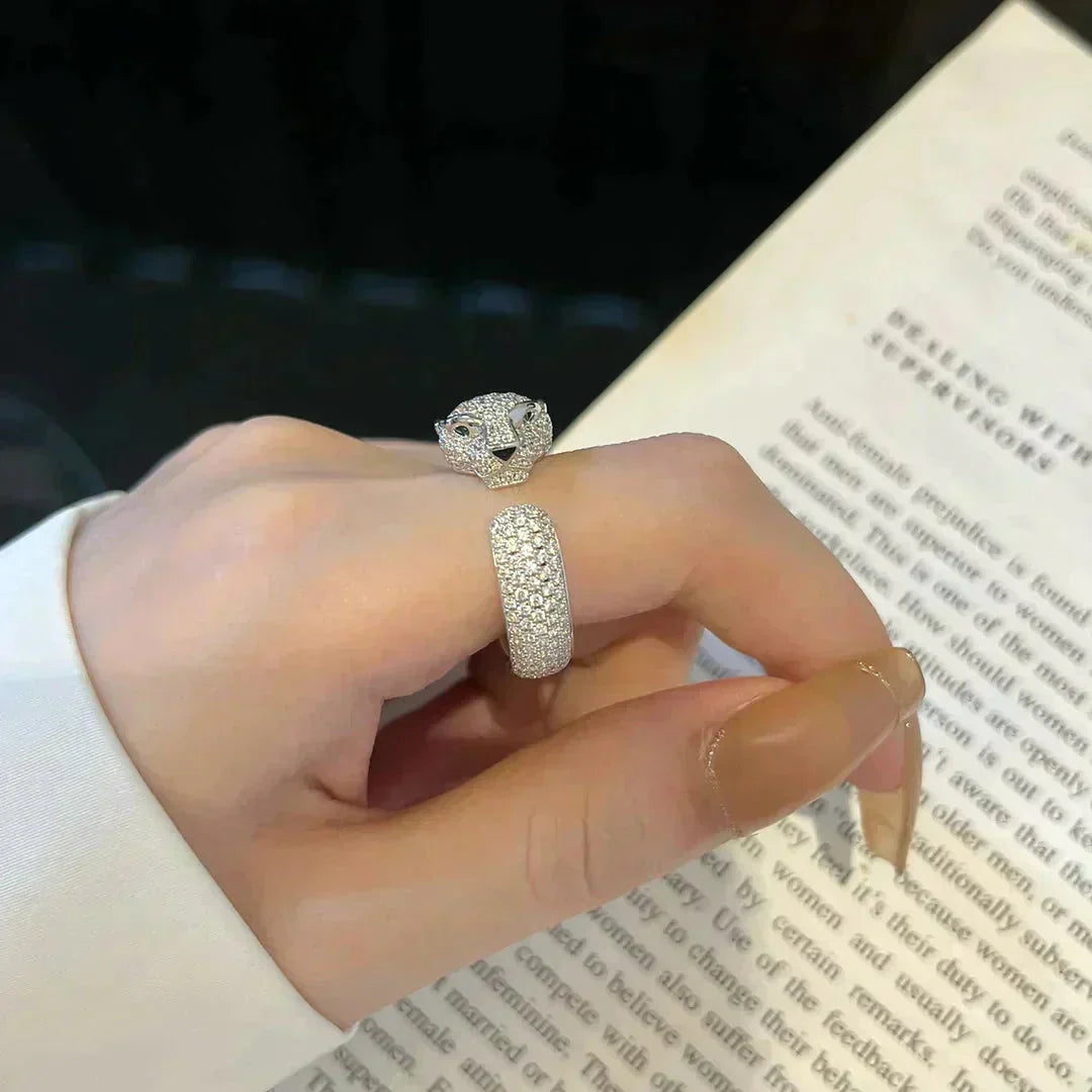 [Valéa jewellery]PANTHERE 5.5MM ALL DIAMOND RING