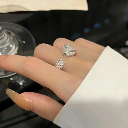 [Valéa jewellery]PANTHERE 5.5MM ALL DIAMOND RING