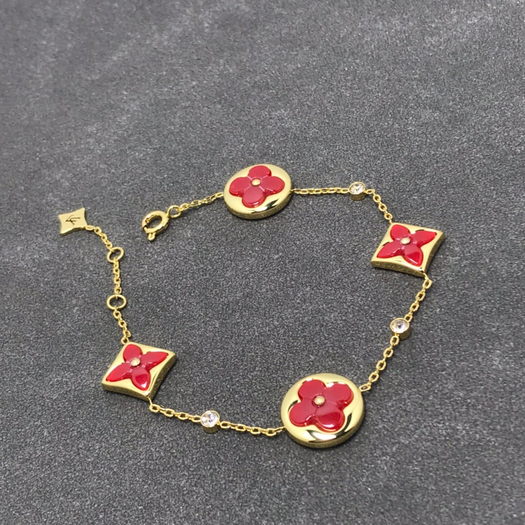 [valéa jewellery]STAR AND SUN CARNELIAN 4 MOTIFS 3 DIAMONDS