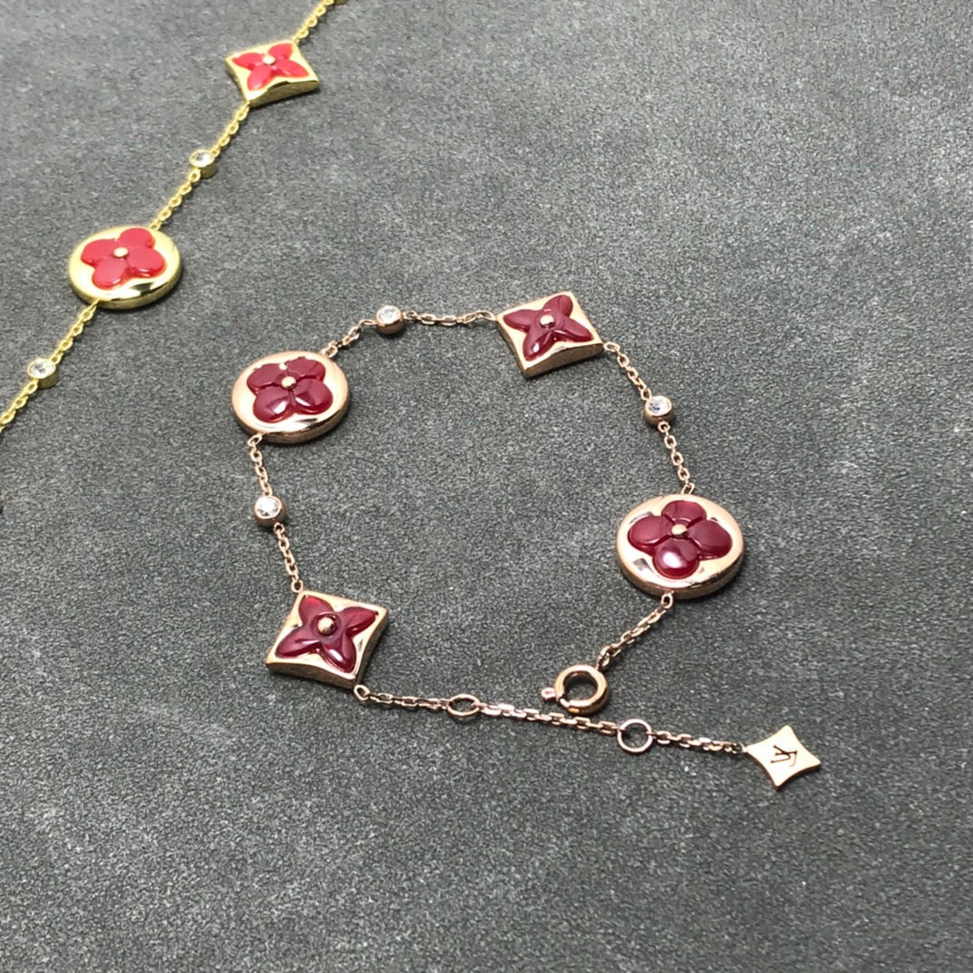 [valéa jewellery]STAR AND SUN CARNELIAN 4 MOTIFS 3 DIAMONDS