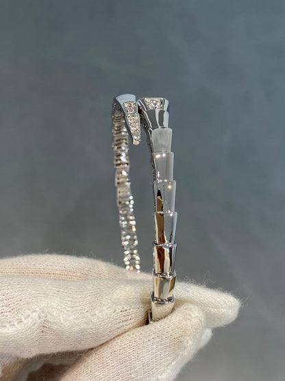 [Valéa jewellery]SERPENTI BRACELET DIAMONDS SILVER