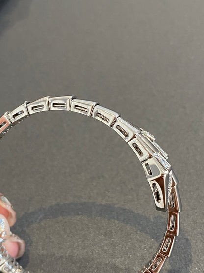 [Valéa jewellery]SERPENTI BRACELET DIAMONDS SILVER