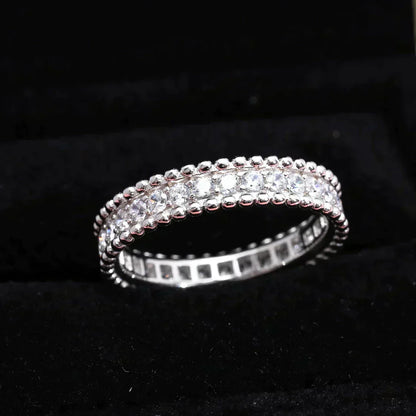 [Valéa jewellery]PERLEE DIAMOND SILVER RING