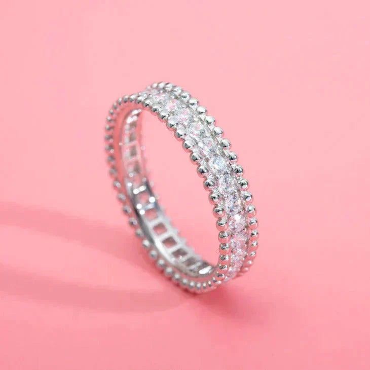 [Valéa jewellery]PERLEE DIAMOND SILVER RING