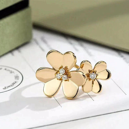 [Valéa jewellery]CLOVER COMOS GOLD DIAMOND RING