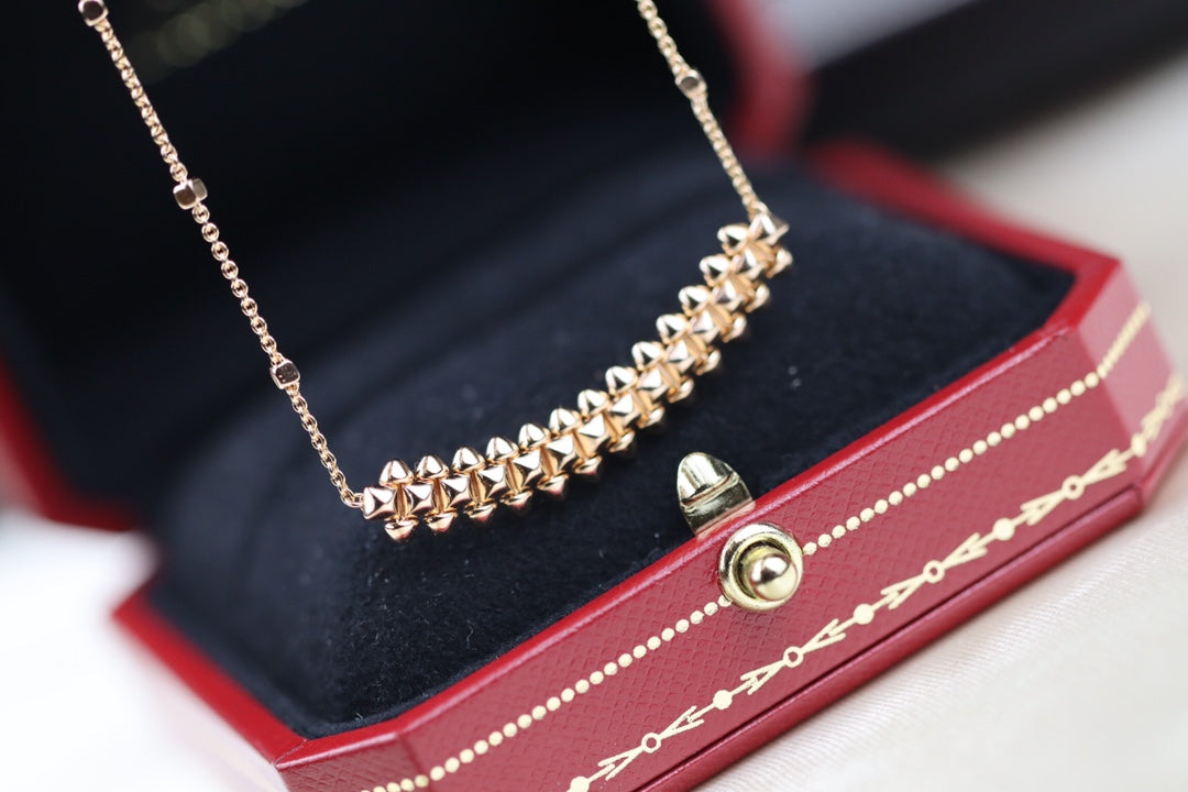 [Valéa jewellery]CLASH PINK GOLD NECKLACE