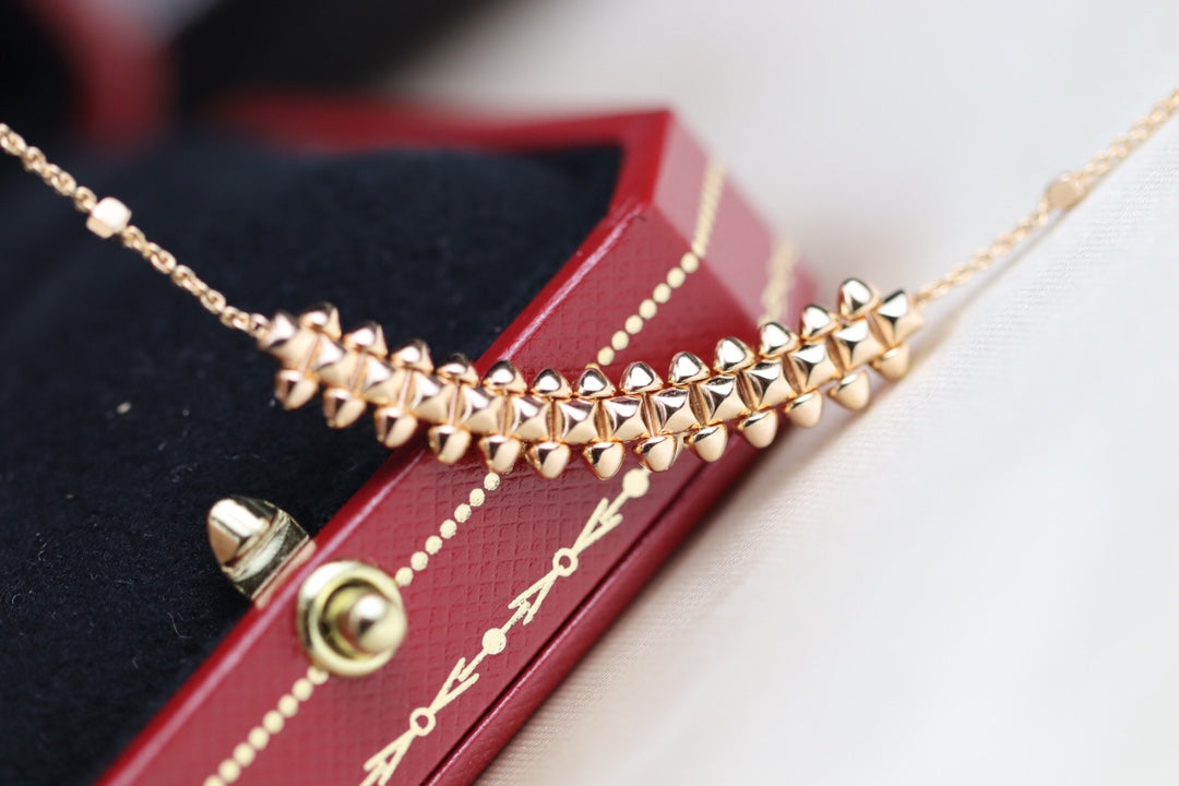 [Valéa jewellery]CLASH PINK GOLD NECKLACE