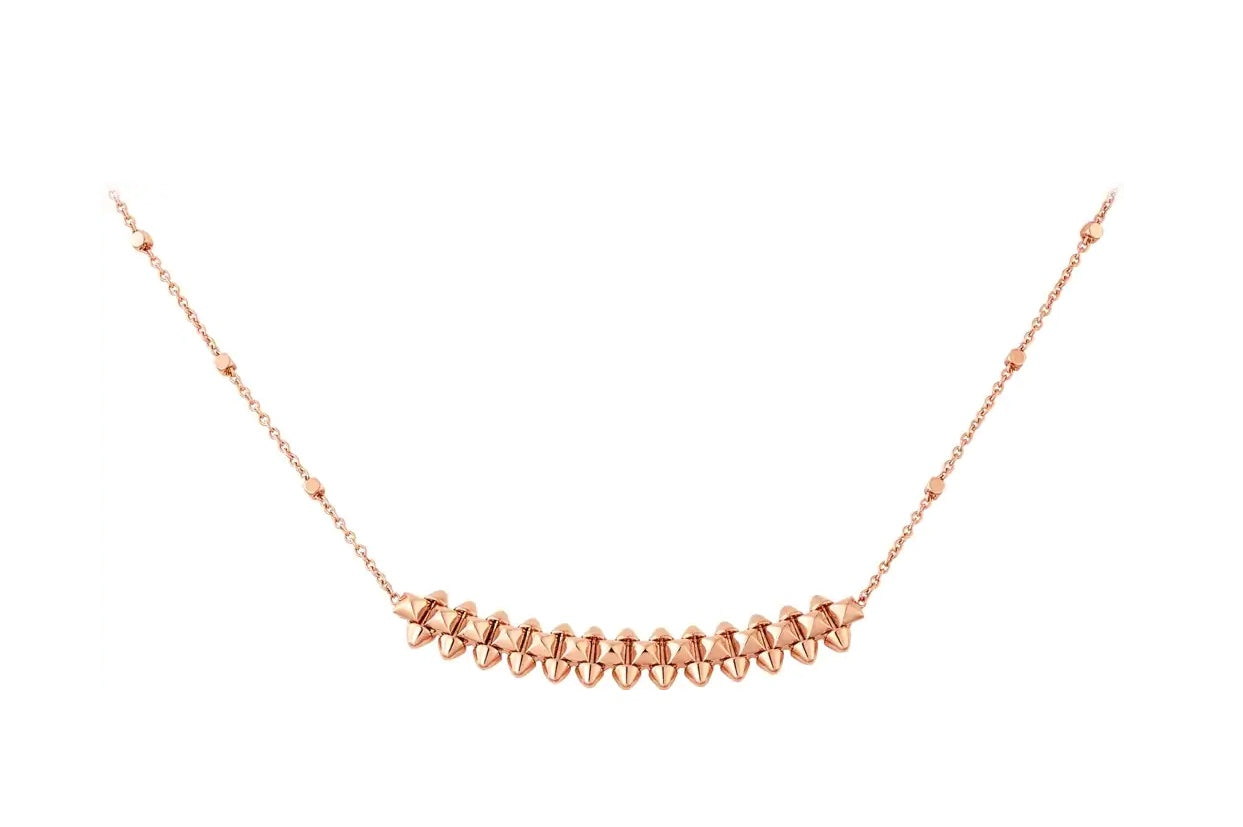 [Valéa jewellery]CLASH PINK GOLD NECKLACE