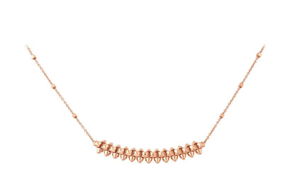 [Valéa jewellery]CLASH PINK GOLD NECKLACE