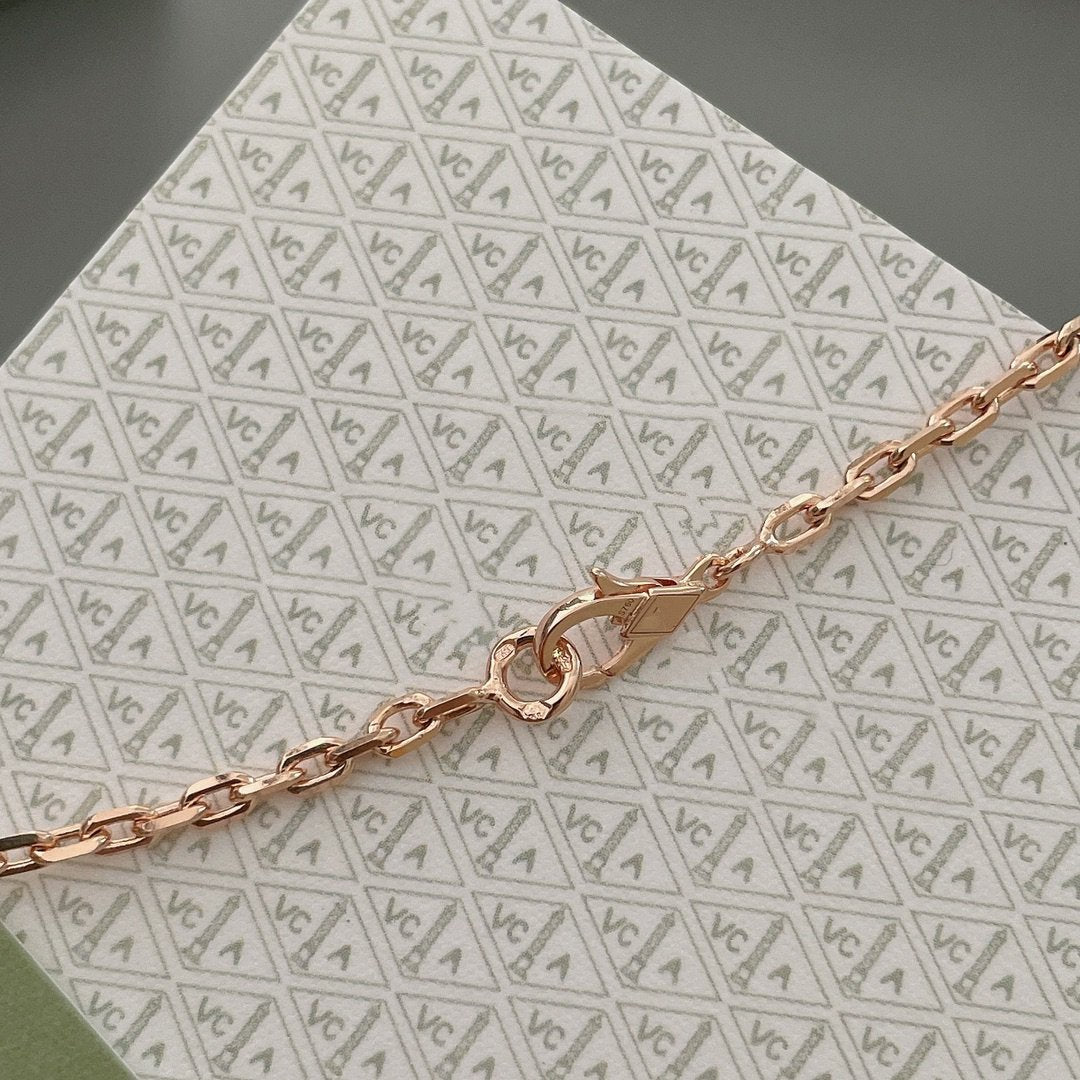 [Valéa jewellery]LUCKY SPRING 15 MOTIFS ROSE GOLD NECKLACE